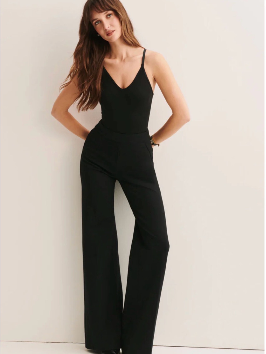 Spanxsupersmooth Perfectfit Ponte Wide Leg Pant